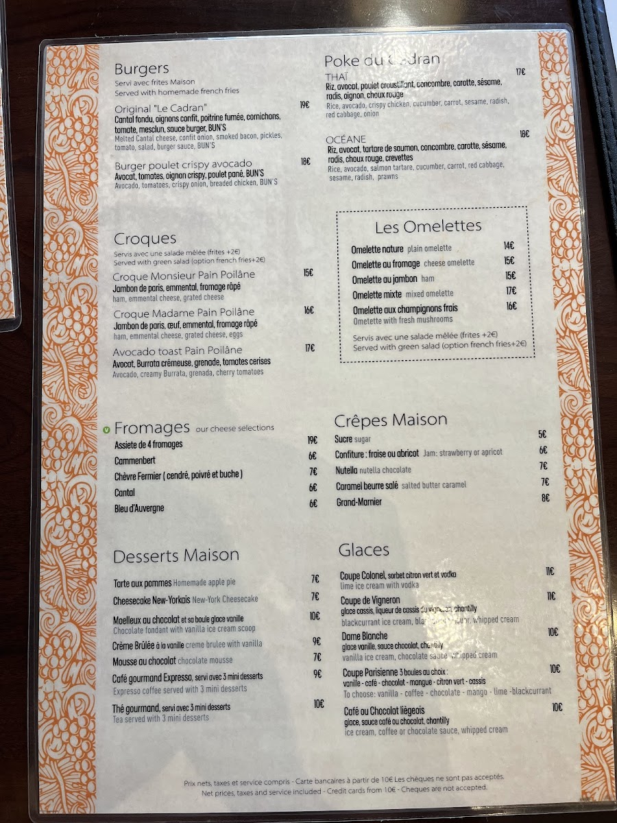 Menu Cafe Du Cadran-3